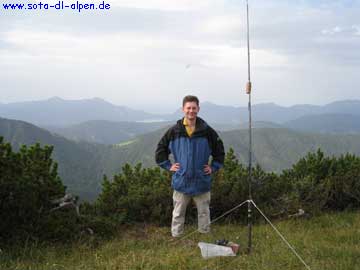 Andy, DL2DVE auf dem Fermerskopf